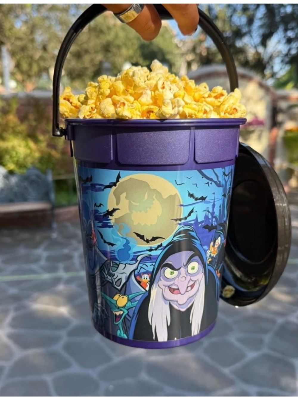 Disney villains 2025 series Popcorn Bucket with Blue Nightscape